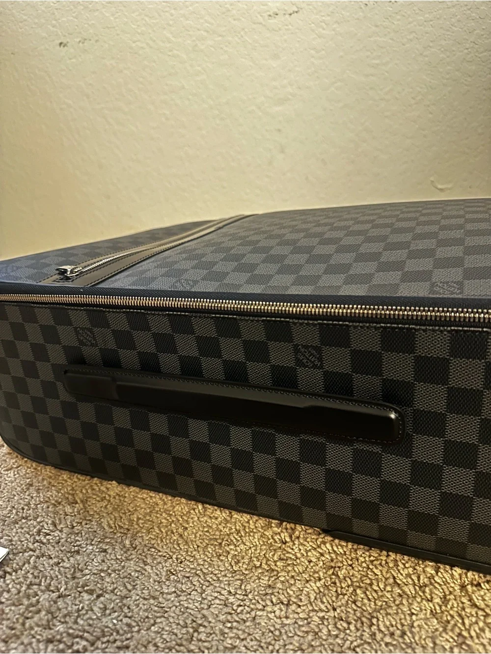 Louis Vuitton Black Damier Luggage